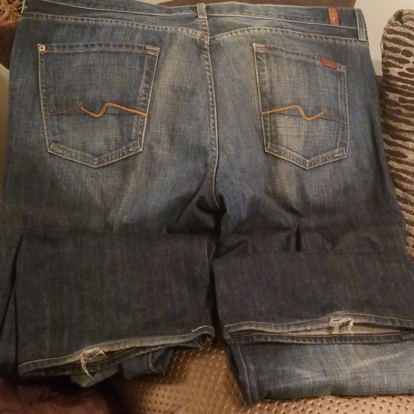 7 for all Mankind Mens Relaxed Jeans - Picture 6 of 6